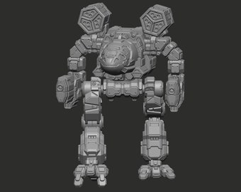 Miniature Legno Wulf D In Resina Per Battletech - Stampe 3D Personalizzate