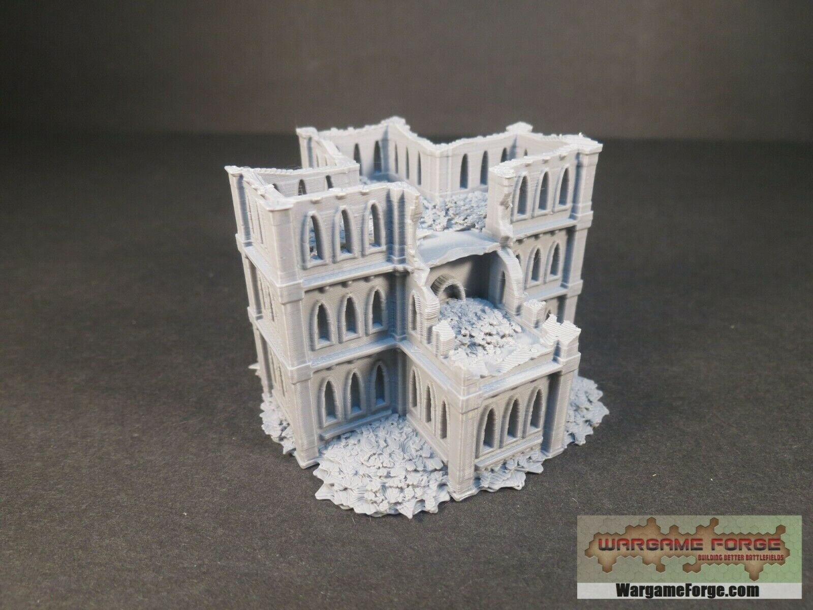 Gothic Building 28mm for Warhammer 40k Terrain, Ruined Demon Ossuary D&D  Dnd, Modular Openlock Wargame Terrain, Gift for Tabletop Gamers -   Norway