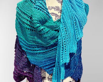 Mother of Dragons Shawl Crochet Pattern
