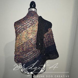 Patron de châle au crochet, Mère des dragons