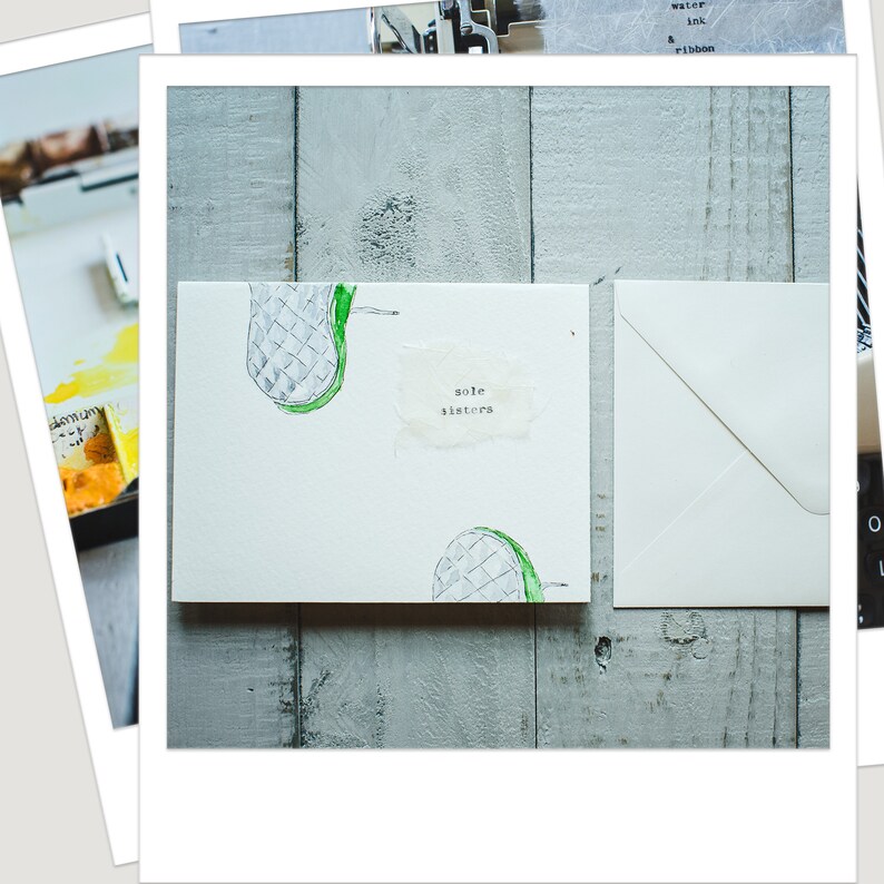 Card For Runner Woman Runner Card Runner Motivational Card Running Friend Birthday Card Watercolor Card Running Friend Card