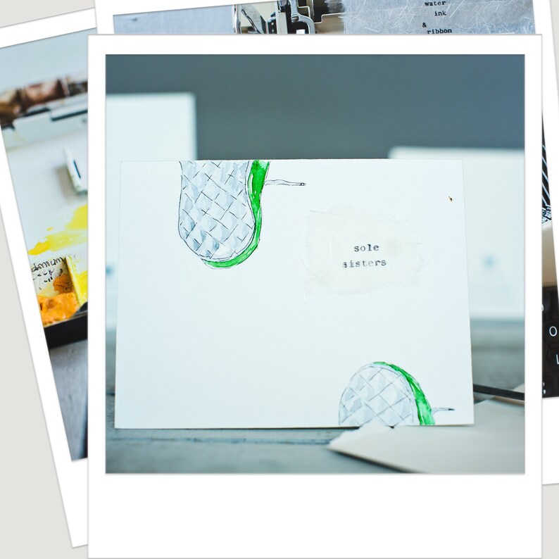 Card For Runner Woman Runner Card Runner Motivational Card Running Friend Birthday Card Watercolor Card Running Friend Card
