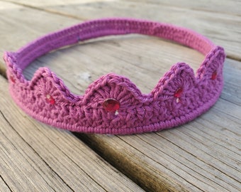 Mina Mini Fantasy Fairycore Crown Digital Download Crochet Pattern for Fun Accessories