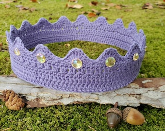 Philomena Fantasy Cottagecore Crown Digital Download  Crochet Pattern