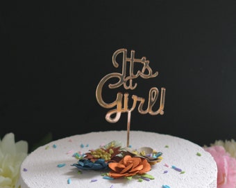 Gender Reveal Cake topper