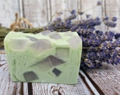 Lavender Peppermint Soap- glycerin soap- goat milk soap- bath gift- soap gift
