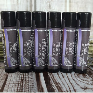 Lavender Lip Balm - Natural Lip Balm