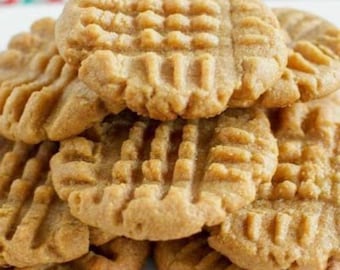 Homemade Soft peanut butter cookies