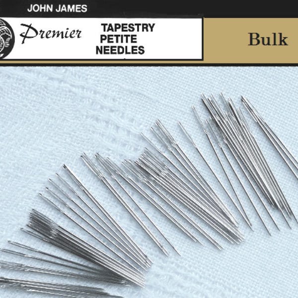 BULK John James TAPESTRY "PETITE"  Needles - Select Quantities & Size