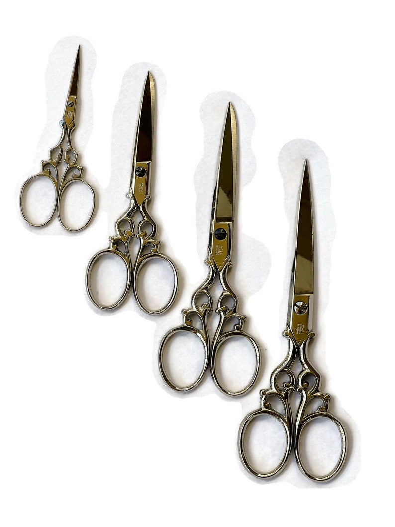 WASA Solingen Filigree Embroidery Scissors-nickel - Size Choice - Etsy