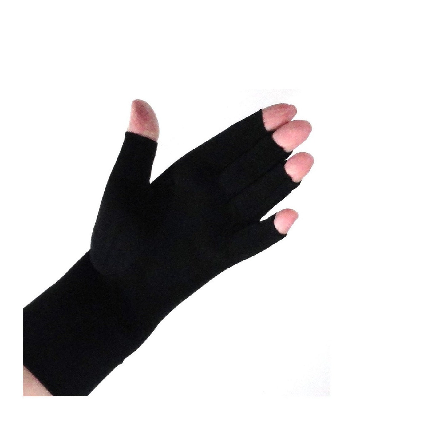 THERAGLOVE Partially Fingered SUPPORT Gloves Etsy