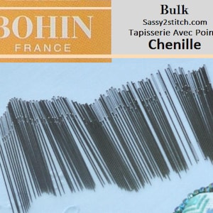 BULK Bohin CHENILLE Needles - Choose Quantity and Size