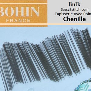 BULK Bohin CHENILLE Needles - Choose Quantity and Size