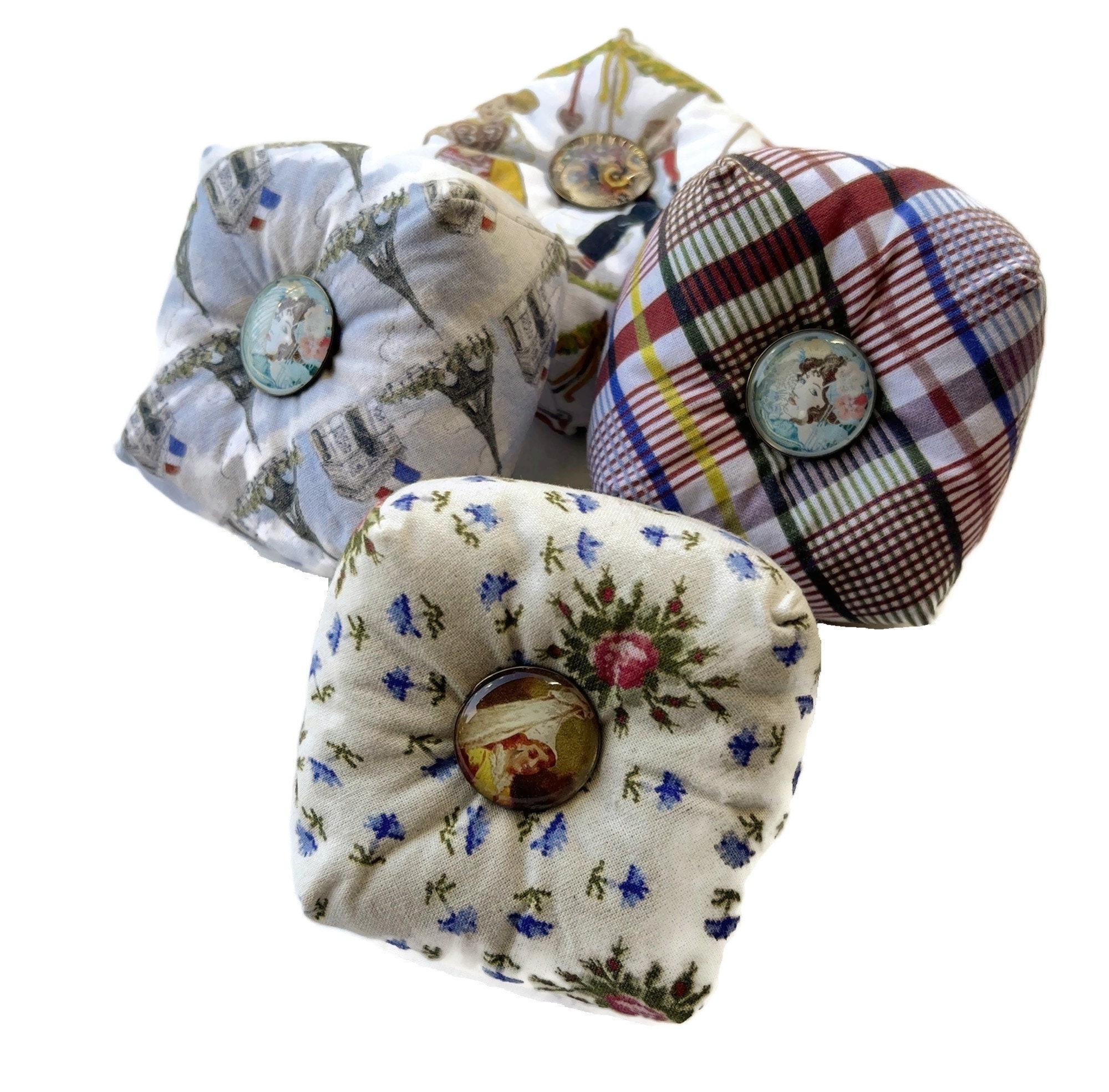 SAJOU JUMBO PINCUSHIONS - Fabric Choice