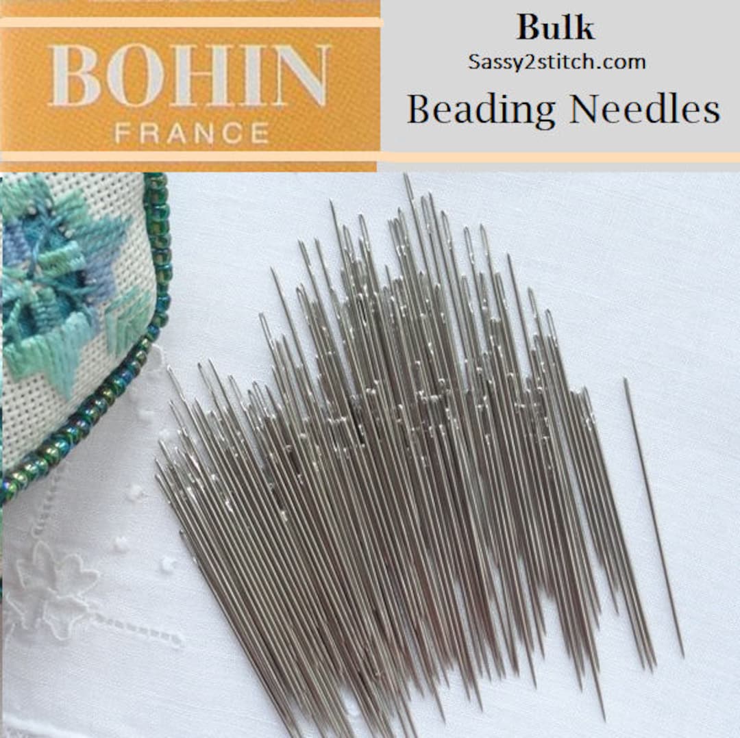 Aiguilles à Perles Courtes Bohin - Taille 10 - Lot - Neuves - Fabriqué En France