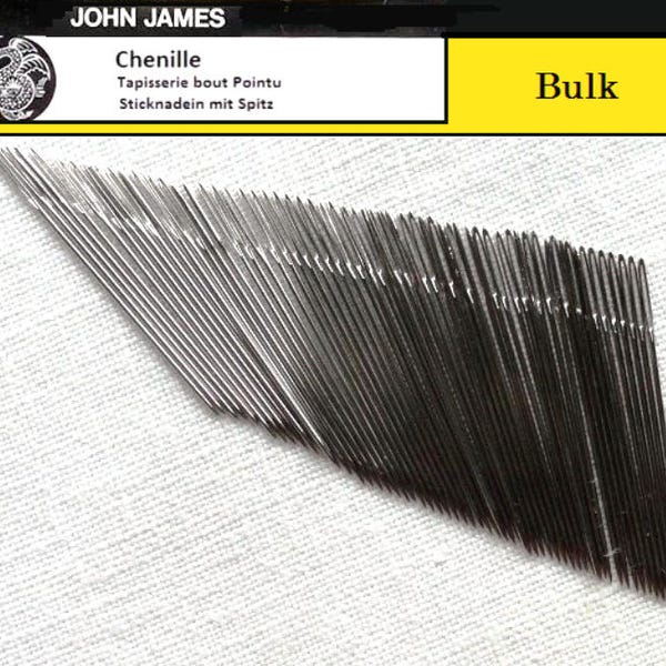 BULK JOHN JAMES Chenille Needles - Size Choice