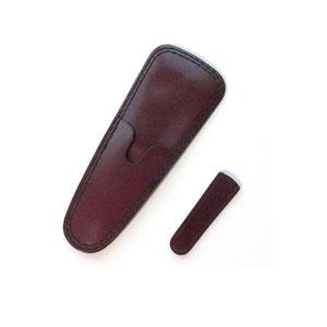 DISCONTINUED DOVO DUAL Leather Scissor Sheaths - Size Choice