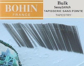 BULK Bohin TAPESTRY Needles - Choose Quantity and Size