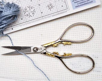 OLD WORLD EMBROIDERY Marquis Scissors - Finish Choice