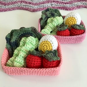 Lunch Salad Tray Crochet
