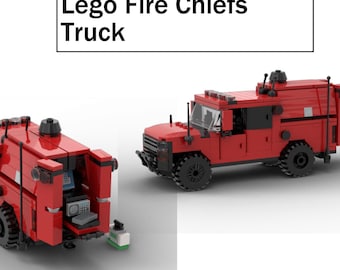 Ciężarówka Lego Fire Command/Chiefs (TYLKO INSTRUKCJA CYFROWA)