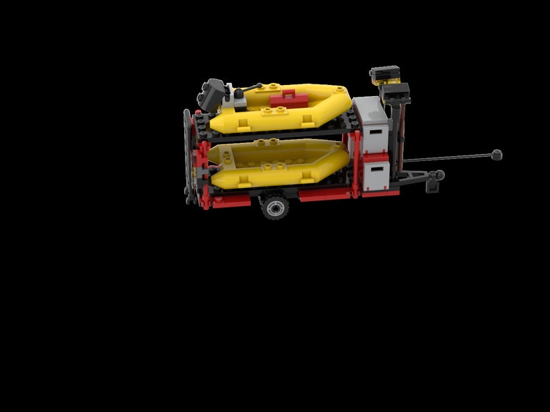 Lego Fire Water Rescue Trailer Instructions (digital Instructions Only ...