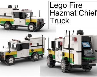 Samochód strażacki Lego Fire Hazmat Command Truck (tylko instrukcja cyfrowa)