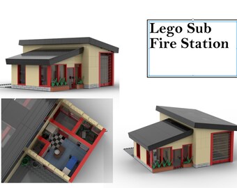 Lego Sub Fire Station (instrukcja cyfrowa)
