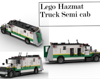 Instrukcje cyfrowe - Lego Semi Cab Hazmat Truck (instrukcje cyfrowe)