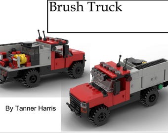 Lego Fire Brush Truck (instrukcja cyfrowa)