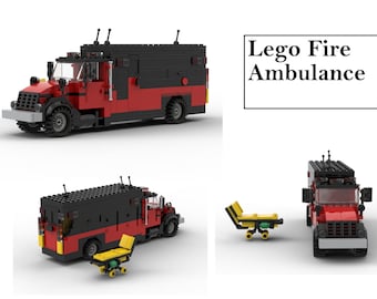 Lego Fire Ambulance Truck (instrukcja cyfrowa)
