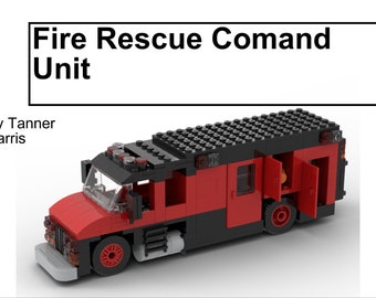 AKTUALIZACJA! Lego Fire Rescue Comand Unit (tylko instrukcja)