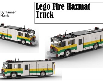 Lego Fire Hazmat Truck (instrukcja cyfrowa)