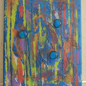 Twilight Forest, Forest Abstract, 8x10 Colorful Forest