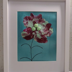 Spring Blossom, 12x15 Framed Flower Art