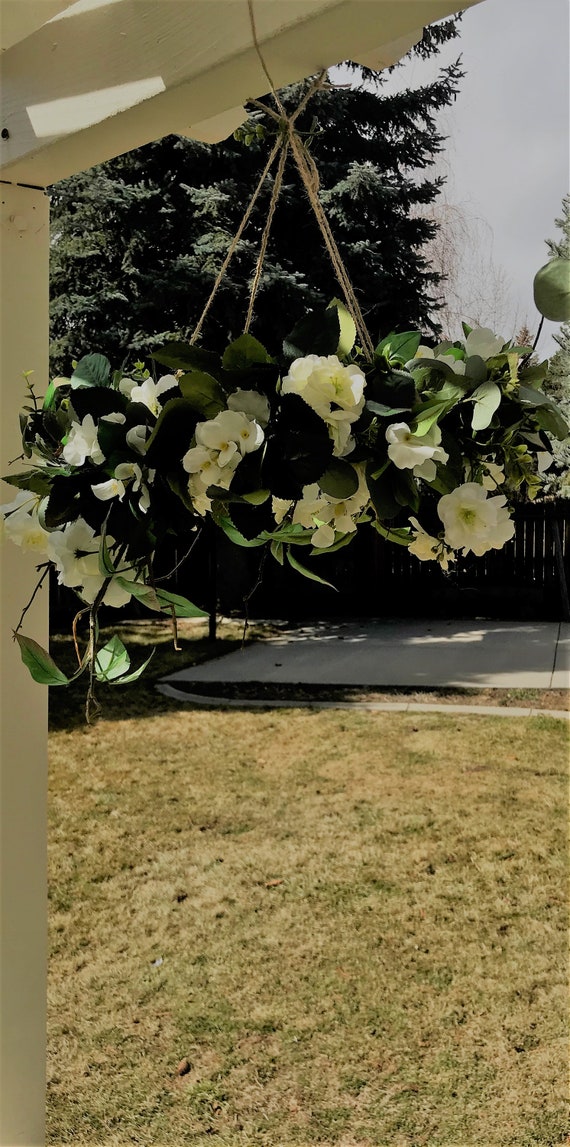 Custom Floral Wedding Chandelier