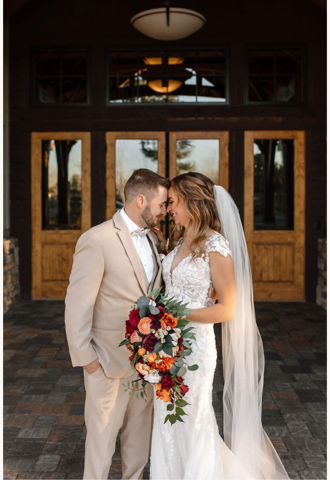 Cascading Bridal Bouquet