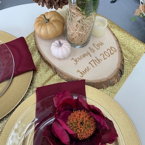 Engraved wood Logs