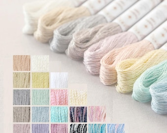 Olympus Lamé Sashiko Thread: Metallic Embroidery, Made in Japan (40m)