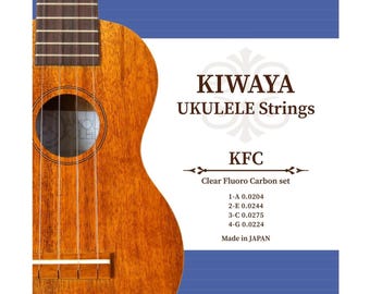 KIWAYA KFC Clear Fluorocarbon Ukulele Strings