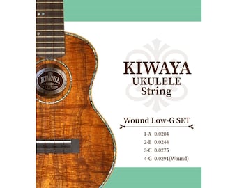 Kiwaya KWLG Low Register Ukulele String Set