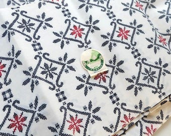 Vintage Japanese 100% Cotton Yukata Kimono Fabric 11 metre Bolt White(V2)