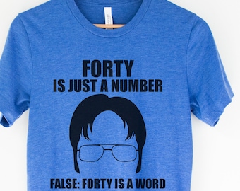 Office Inspired 40th Birthday Shirt for Men, Vintage 1986 Birthday Shirt, Funny Co-Worker Gift, Forty Bday T-Shirt for Husband, 40 Birthday
