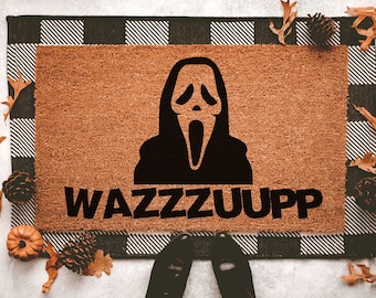 Felpudo de Halloween / Felpudo de Halloween / Felpudo de bienvenida de Halloween / Felpudo de otoño / Decoración de Halloween / Felpudo divertido / Felpudo de bienvenida de otoño