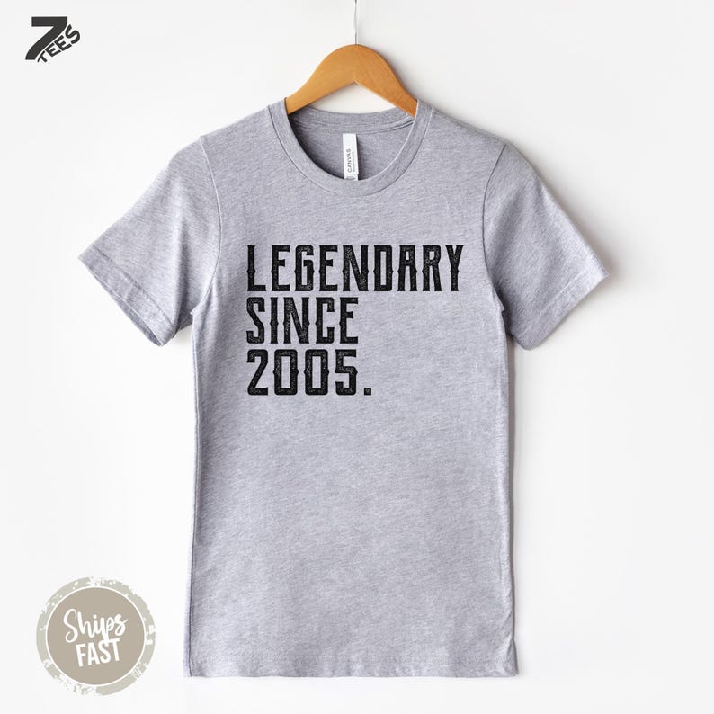 21st Birthday Shirt for Him, Turning 21 Birthday Gift for Son, Born in 2005 Shirts, 21st Birthday Gifts for Grandson, Twenty One Club Tee image 1