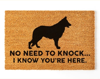 German Shepherd Gifts, Dog Doormat, Dog Welcome Mat, Pet Gifts For Dog Owners, Dog Mom Gift, Pet Gifts For Owners, Dog Gifts For Owners