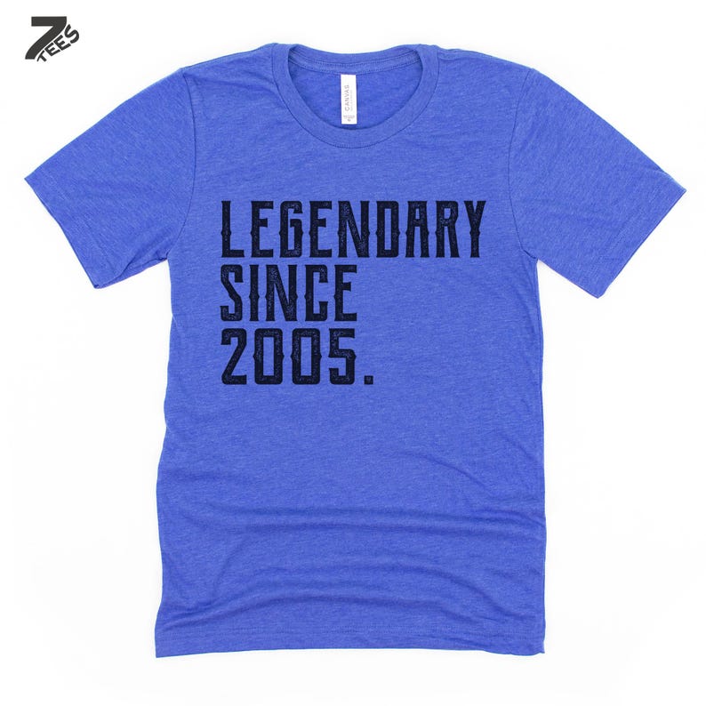 21st Birthday Shirt for Him, Turning 21 Birthday Gift for Son, Born in 2005 Shirts, 21st Birthday Gifts for Grandson, Twenty One Club Tee image 2