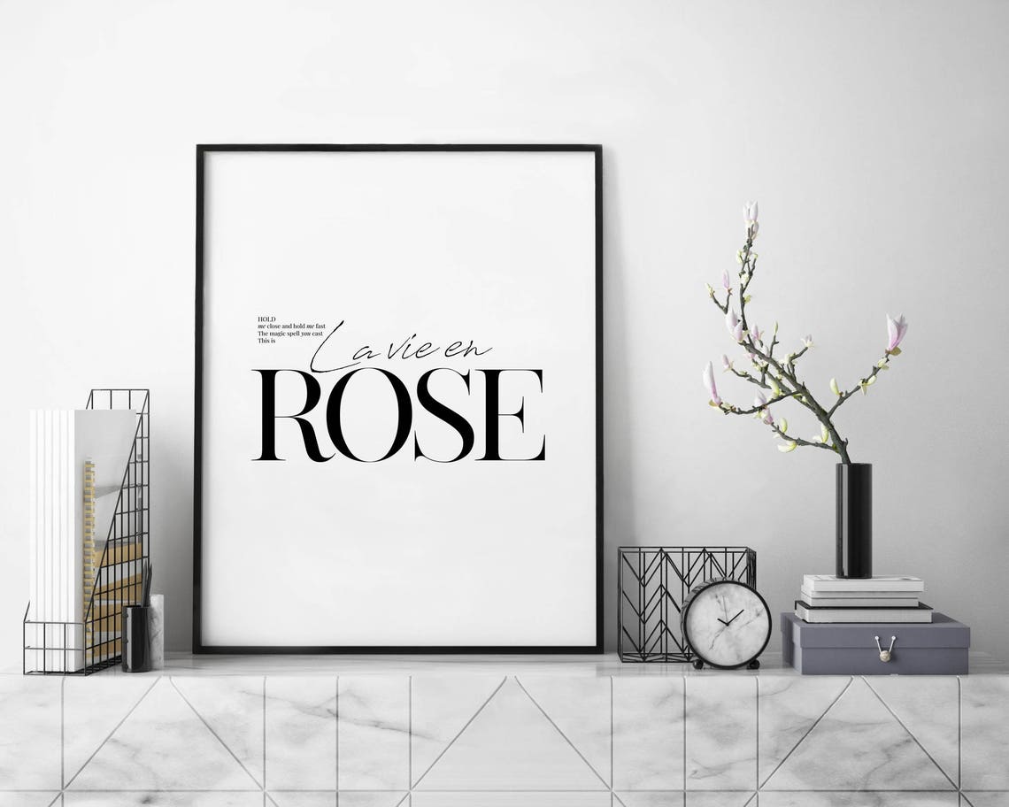 Letra De La Vie En Rose Español