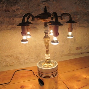 Steampunk lamp image 1