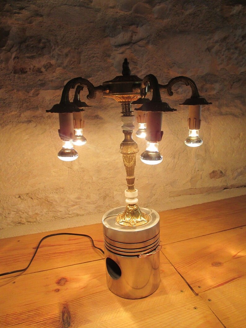 Steampunk lamp image 1